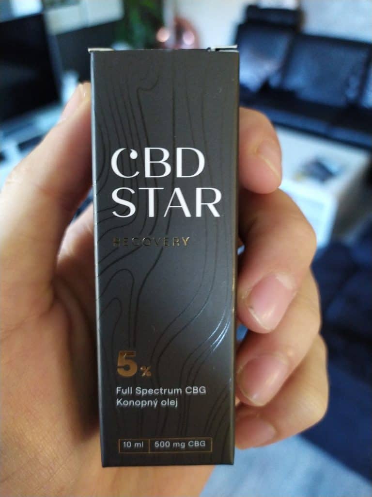 CBDstar - CBG olej obal
