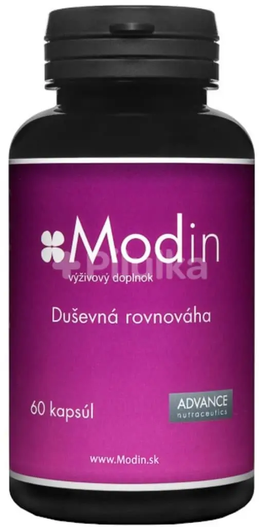 Tabletky na duševnú rovnováhu a spánok Modin