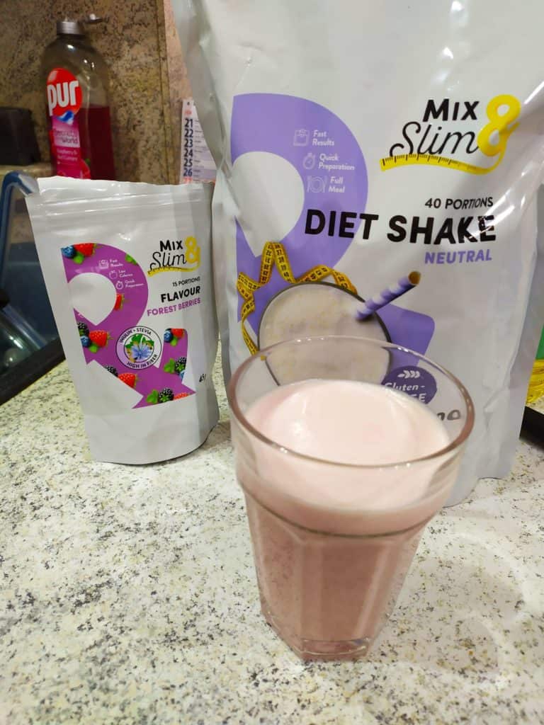 Mix Slim Diet Shake - hotový nápoj